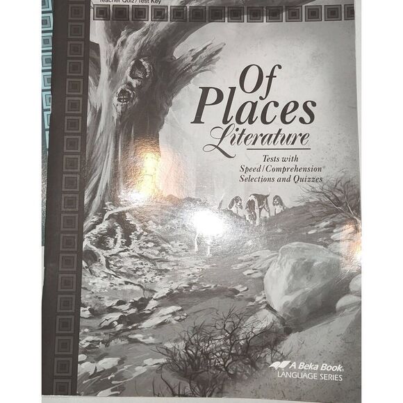 A Beka 8th GRADE Literature: Of Places 4th Edition Text Quiz/test key answer key - Picture 4 of 7
